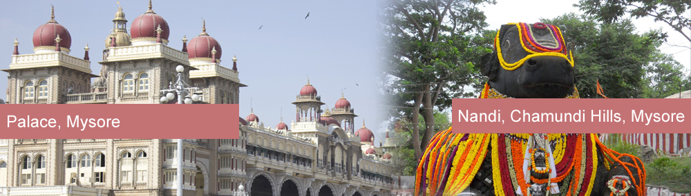 Nandhi Chanumdi Hills And Mysore Palace